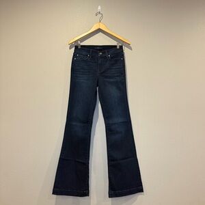 7 For All Mankind Dark Dojo Flare Jeans